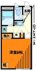 レオパレスあかねの物件間取画像